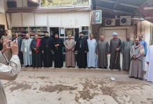 استقبال حافل للمرشح رائف البهجورى بدير الانبا بلامون بالقصروالصياد 50 IMG 20251021 175229 550